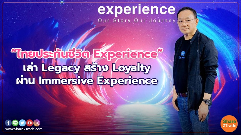 “ไทยประกันชีวิต Experience” เล่า Legacy  สร้าง Loyalty - ผ่าน Immersive Experience
