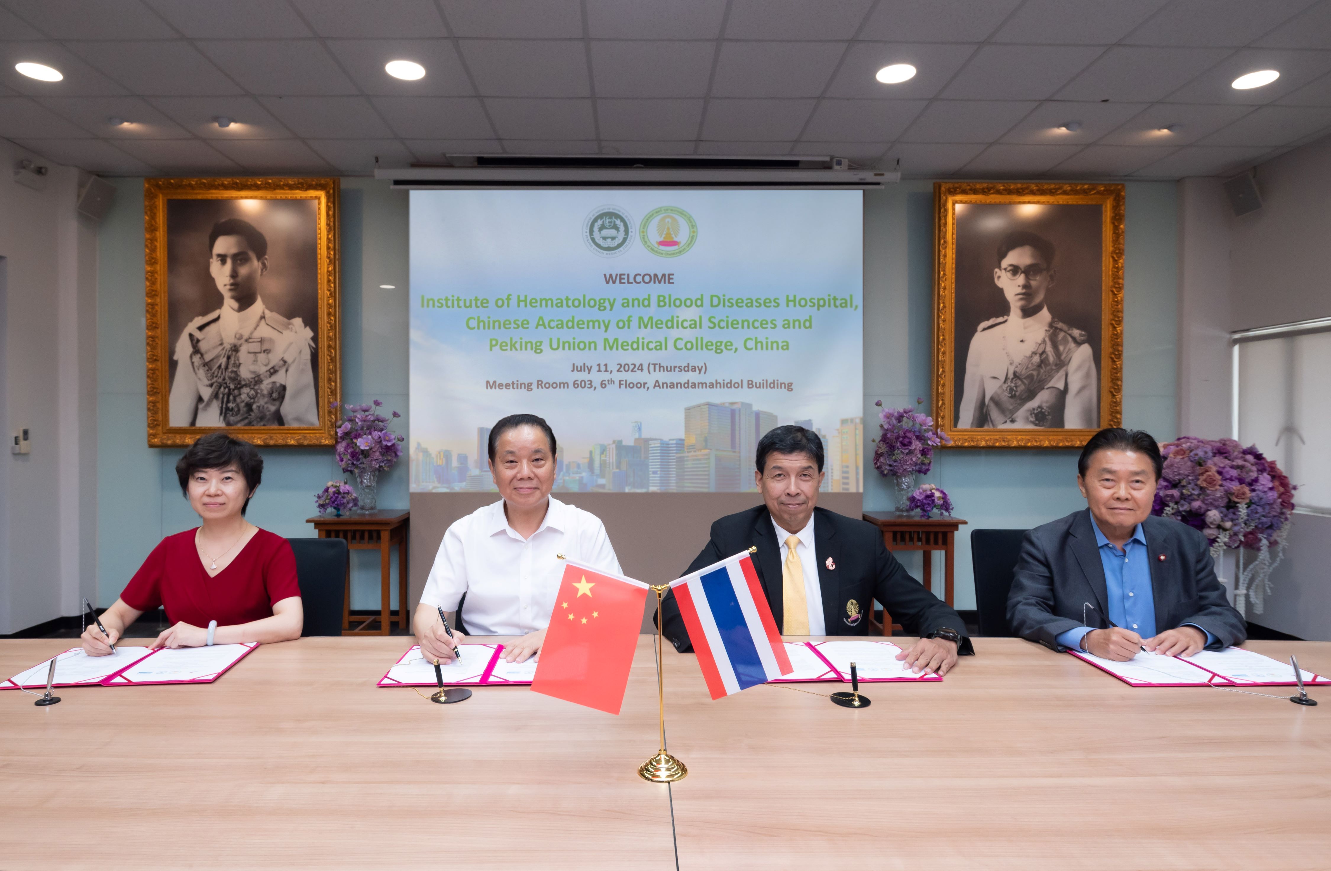 BKGI ลงนามความร่วมมืองานวิจัยและวิทยาศาสตร์การแพทย์ไทย-จีน
