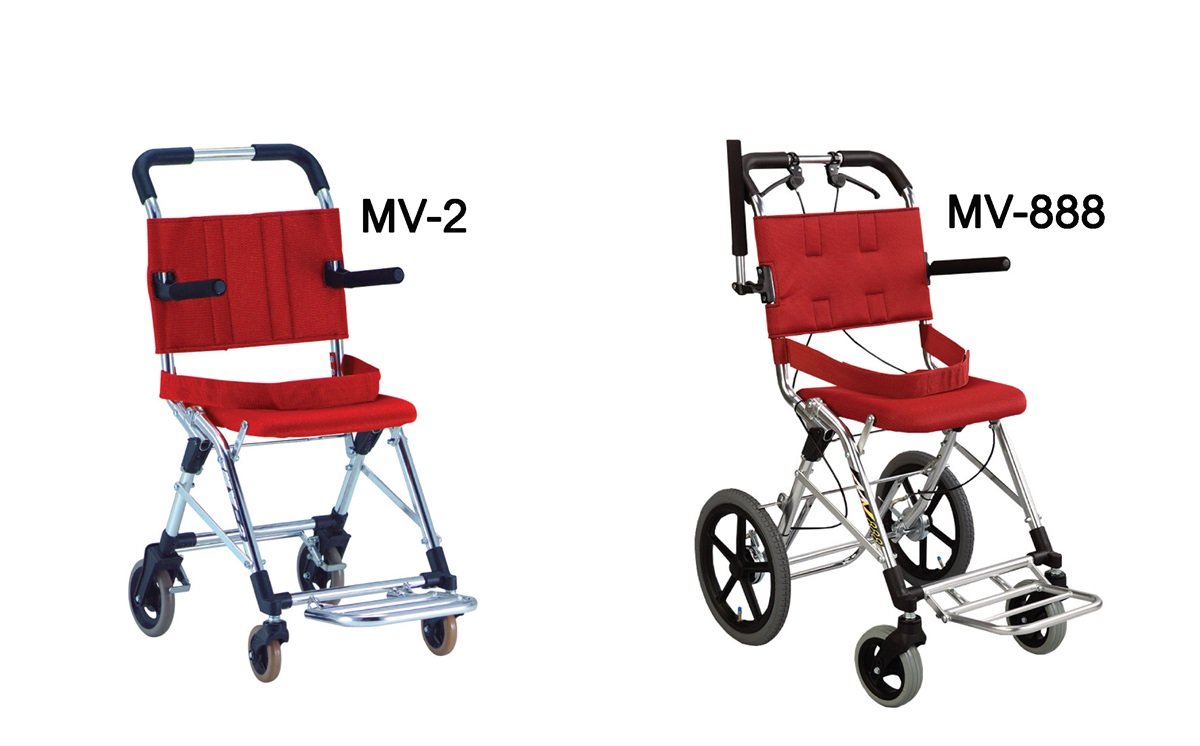 TM แนะนำรถเข็นแบบพกพาดีไซน์สวยงามและพับเก็บได้  Compact Wheelchair น้ำหนักเบาสำหรับผู้ป่วยและผู้สูงอายุ