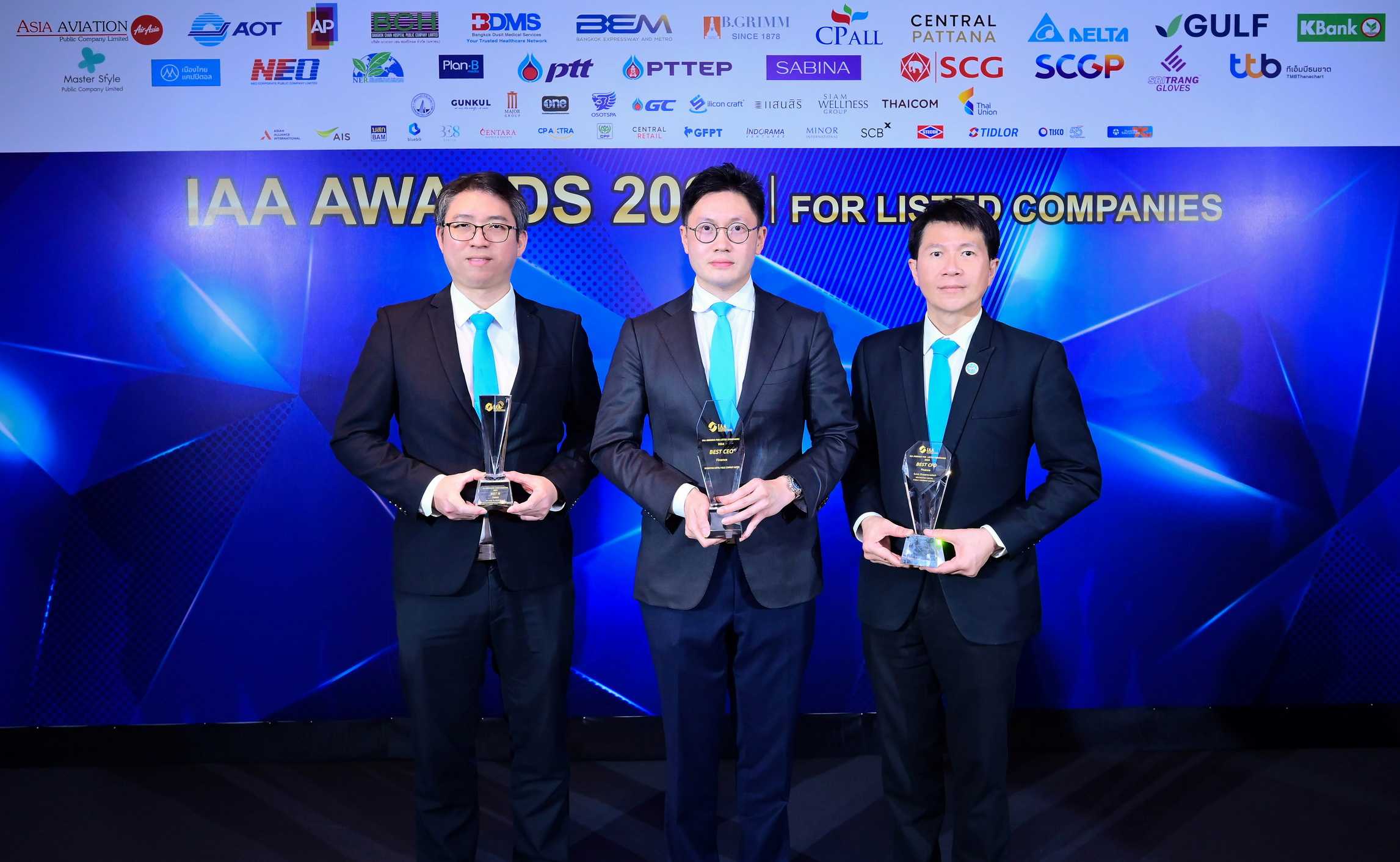 MTC คว้า 3 รางวัลใหญ่ Best CEO, Best CFO และ Best IR จากสมาคมนักวิเคราะห์การลงทุน   