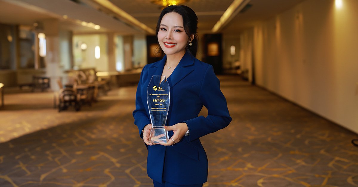 MASTER คว้า 3 รางวัล BEST CEO -Outstanding CFO- BEST IR จากเวที IAA Awards 2024