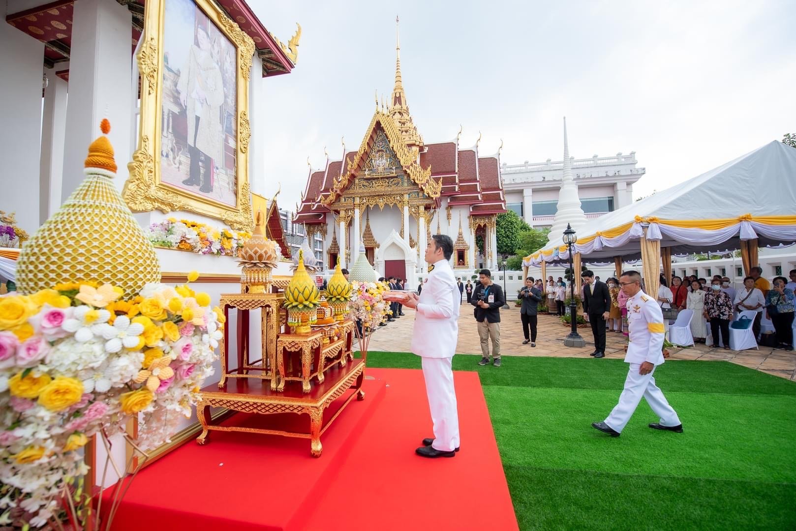 กลุ่มสยามแก๊สฯ (SGP)  ถวายกฐินพระราชทาน วัดเทวราชกุญชรวรวิหาร ประจำปี 2567