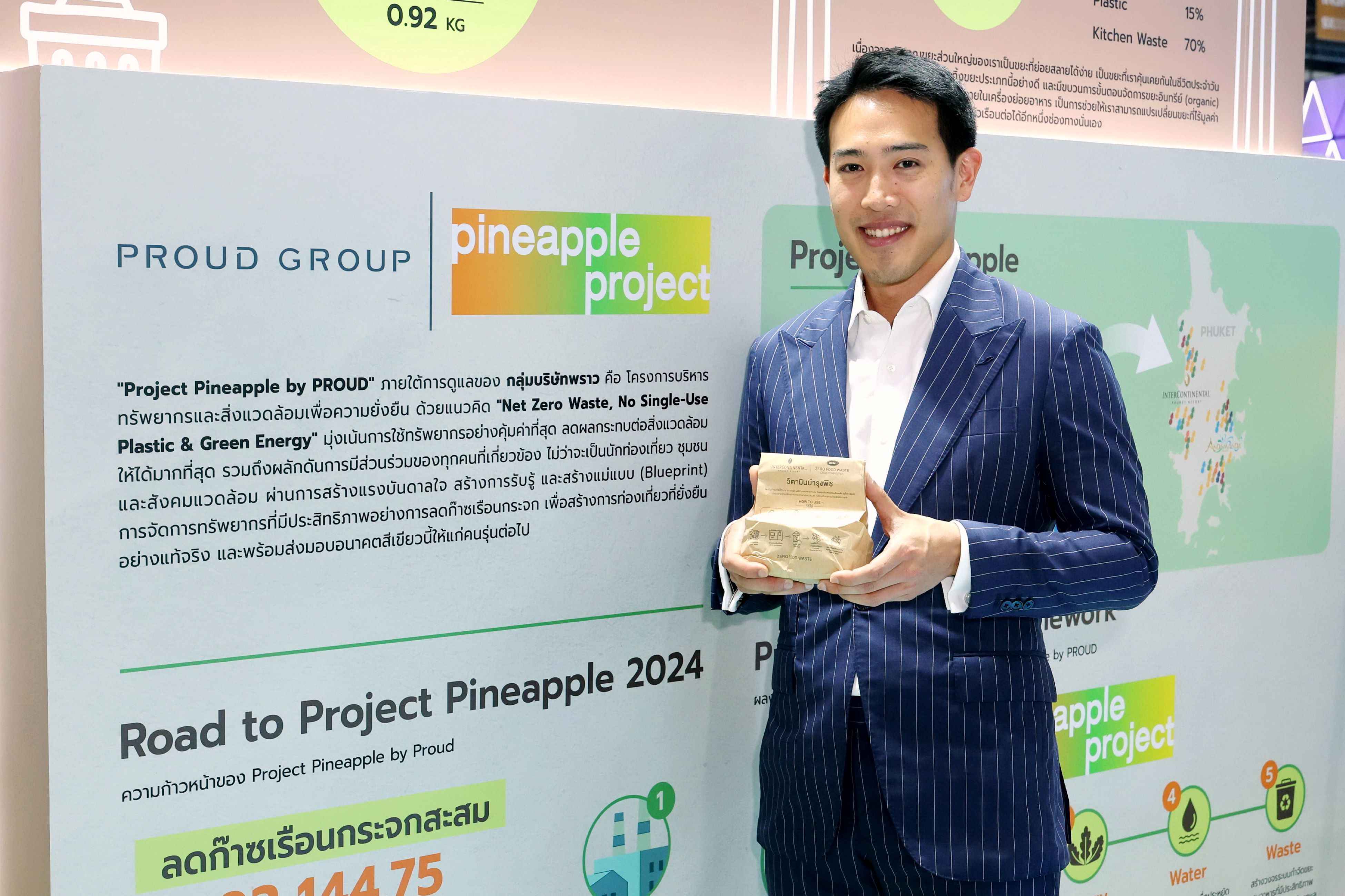 กลุ่มบริษัท พราว โชว์ศักยภาพโครงการ Project Pineapple by Proud Group  สนับสนุนหลักการ ESG อย่างเป็นระบบครบวงจร ยกระดับธุรกิจสู่ความยั่งยืน