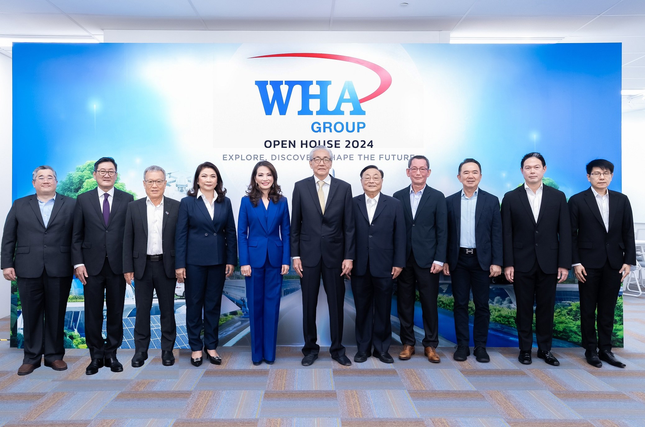 WHA Open House 2024 ครั้งแรกกับการเปิดบ้าน  โชว์ศักยภาพธุรกิจ ชูวิสัยทัศน์สู่การเป็น Tech and Sustainable Company ขับเคลื่อนอนาคตอย่างยั่งยืน