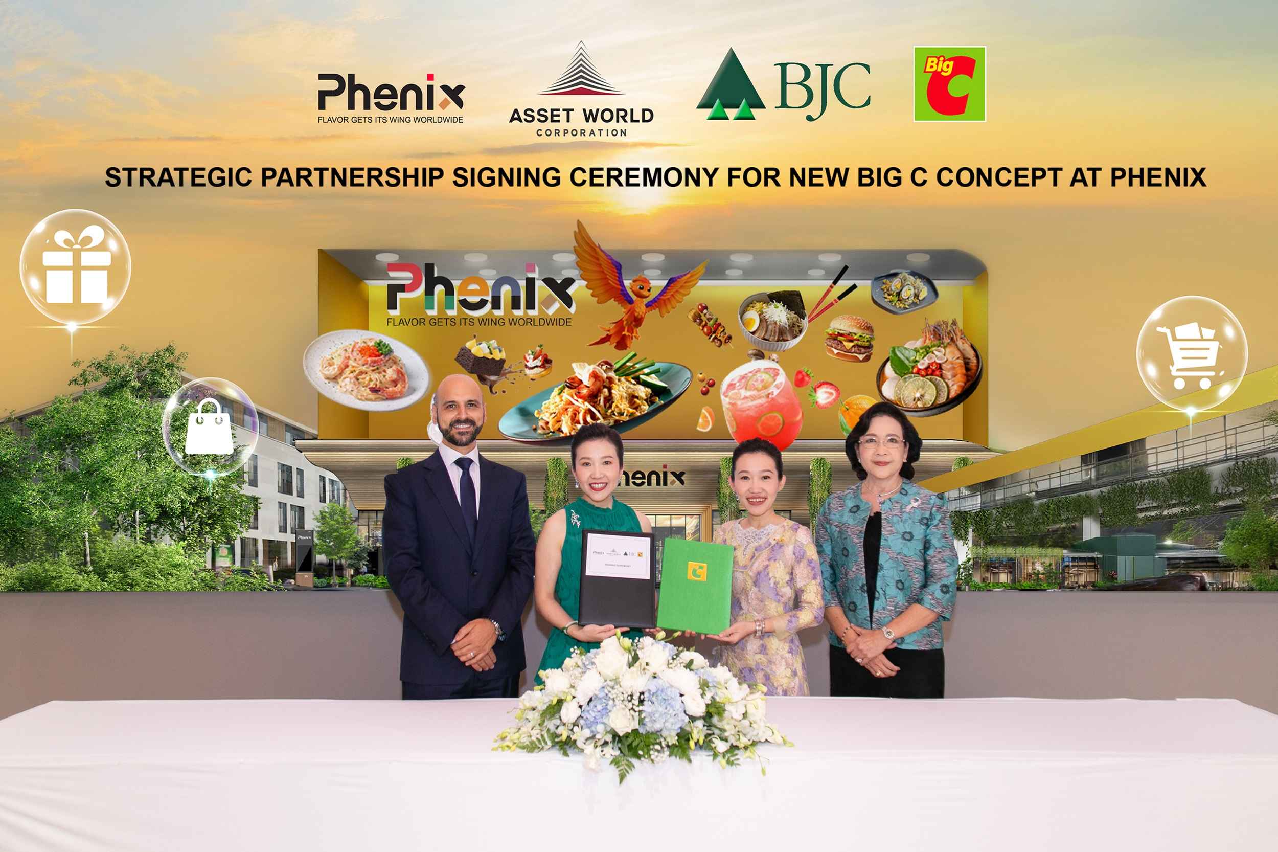 AWC ผนึกพลัง BJC Big C ตอบโจทย์ไลฟ์สไตล์  เตรียมเปิด Big C คอนเซ็ปต์สโตร์ใหญ่ด้วยโมเดลใหม่ที่ “Phenix” ใจกลางประตูน้ำ