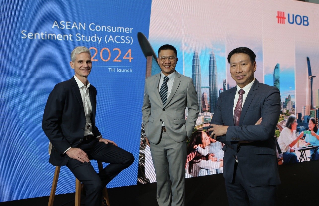 UOB เปิดผลศึกษา ASEAN Consumer Sentiment Study 2024 ชี้คนไทยใช้จ่ายซื้อประสบการณ์-ลงทุนเพิ่ม