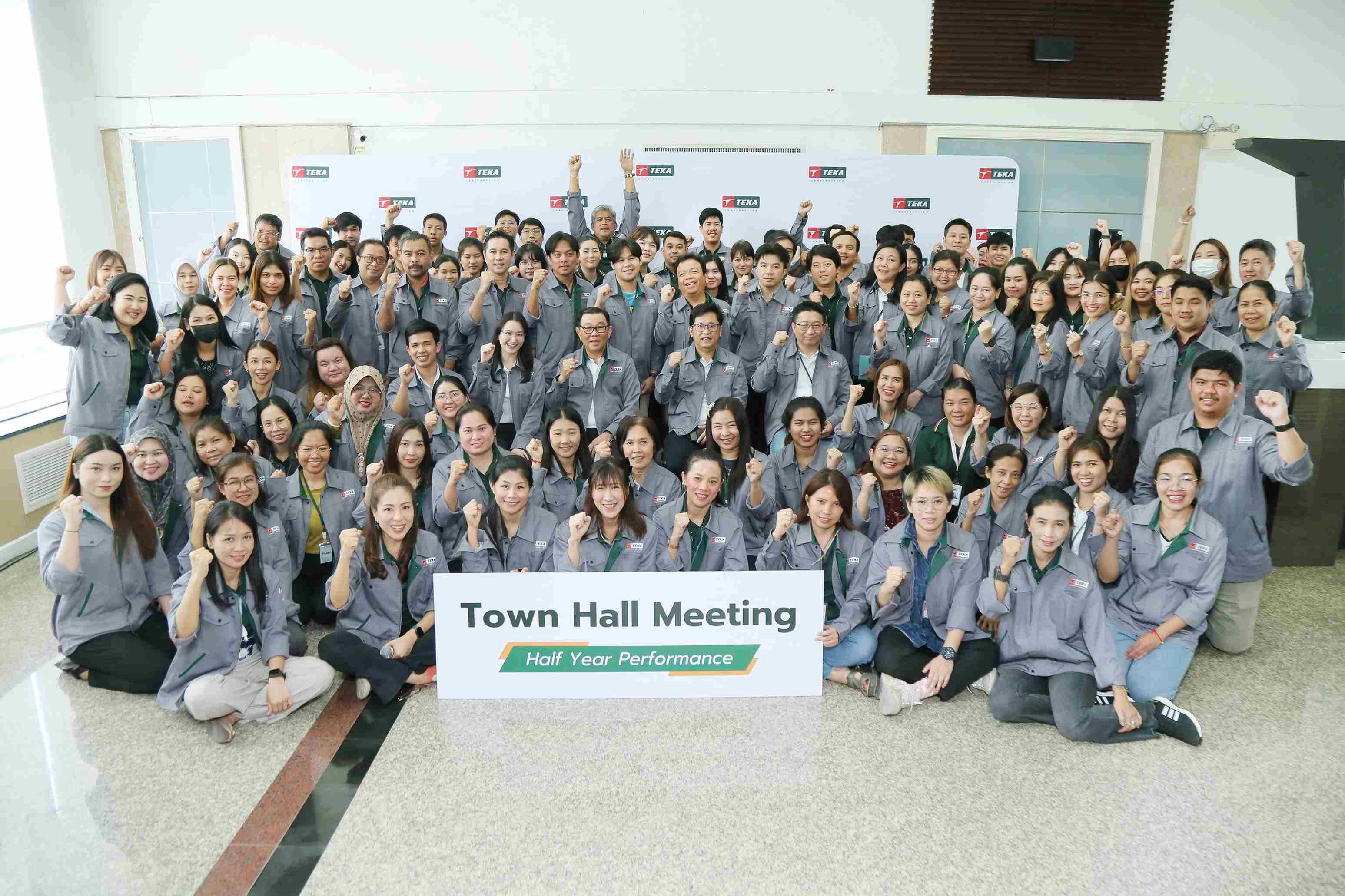 TEKA จัดการประชุม “Town Hall Meeting” 2024 มุ่งพัฒนาบุคลากรขับเคลื่อนอุตสาหกรรมก่อสร้าง สู่ความยั่งยืน