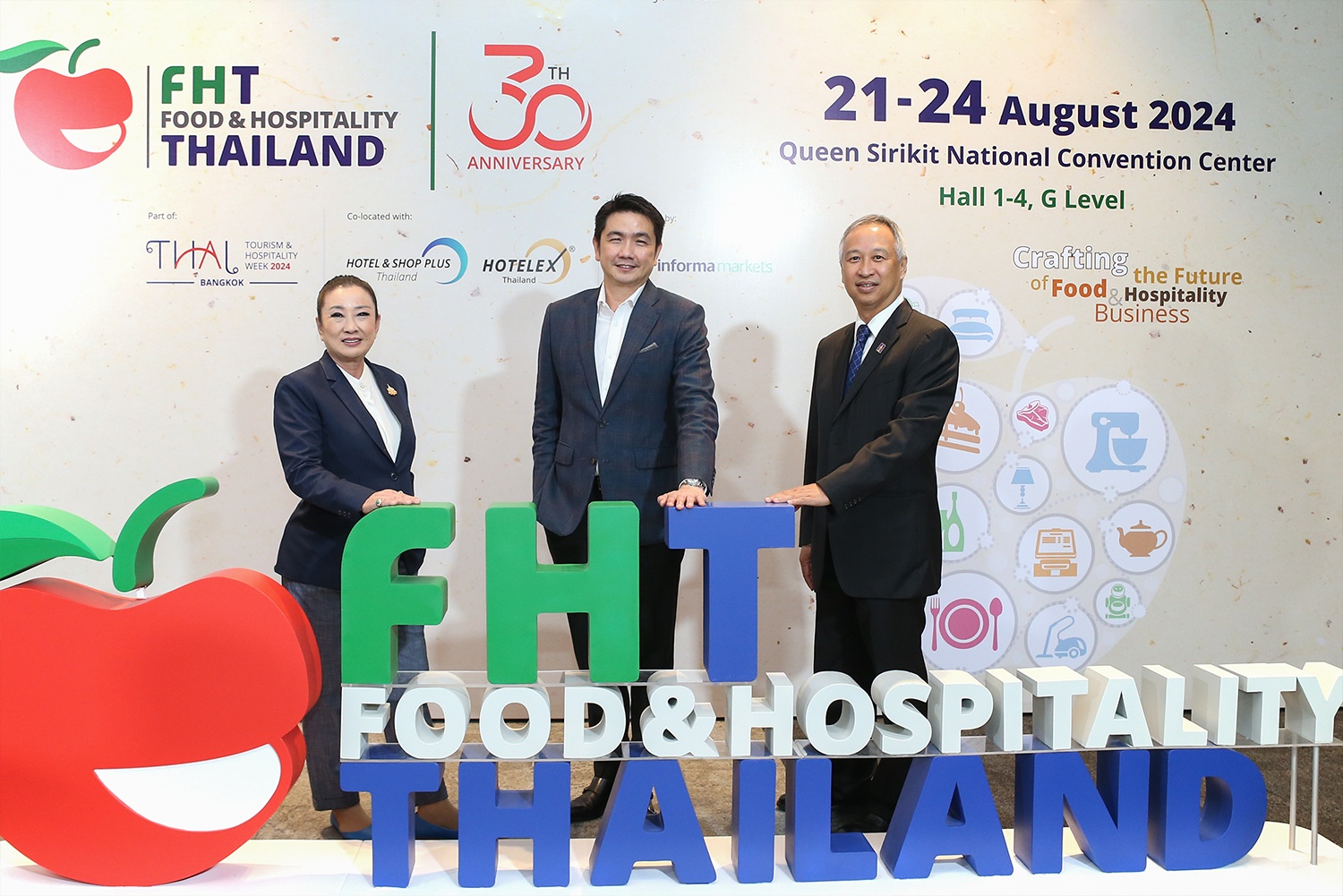 เที่ยวไทยไปต่อ องค์กรธุรกิจท่องเที่ยวและการบริการ ร่วมจัดงาน Food & Hospitality Thailand 2024  เสริมศักยภาพผู้ประกอบการเตรียมรับนักท่องเที่ยวไฮซีซั่นในปีนี้