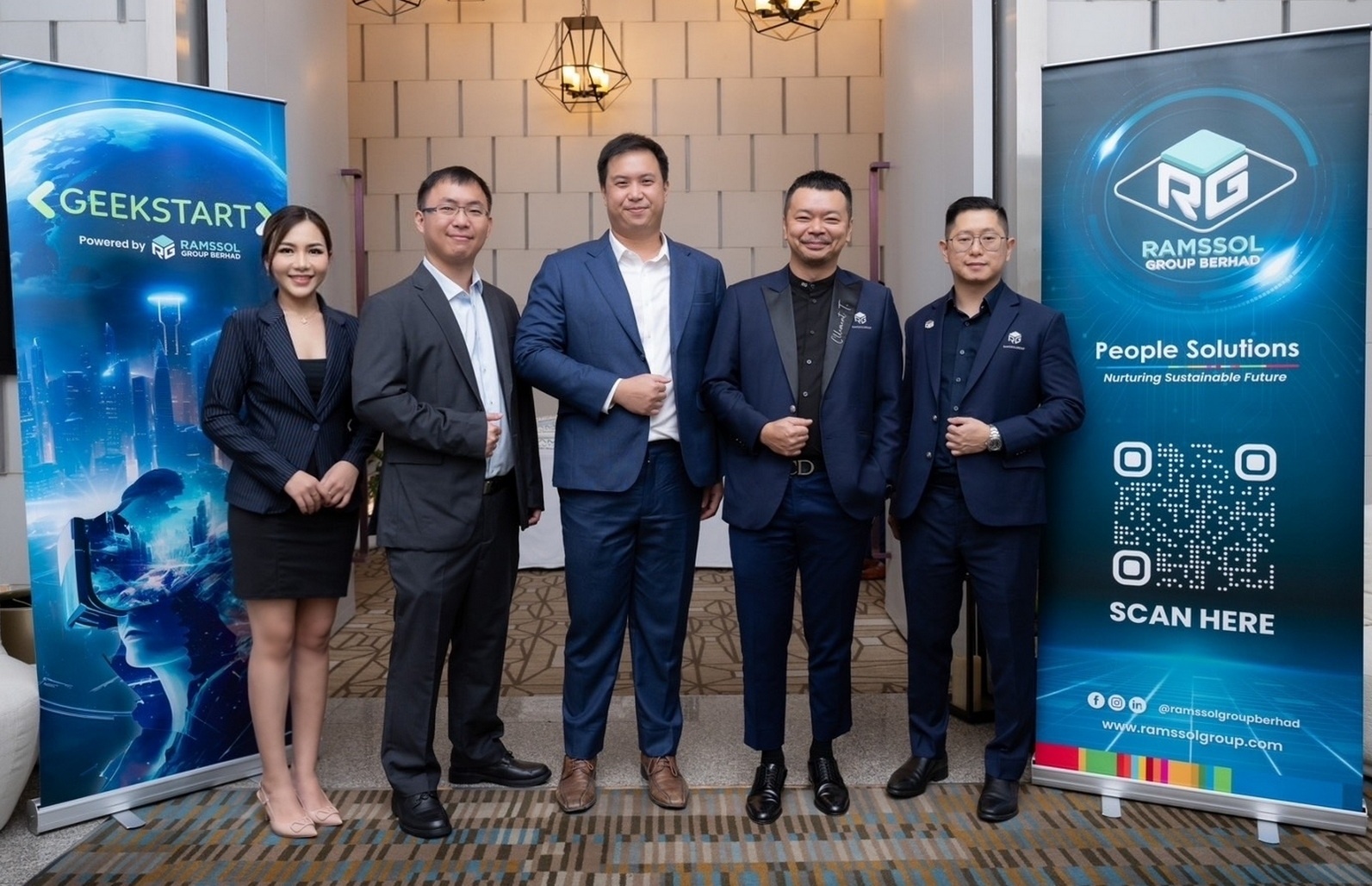 “Ramssol Group Berhad” ทุ่มงบผนึกกำลัง “Geekstart” เพื่อยกระดับการเป็นผู้นำด้านดิจิทัล พร้อมขยายสู่ Generative AI  ในเอเชียตะวันออกเฉียงใต้