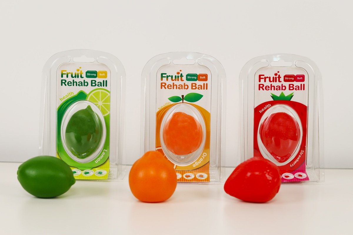 TM แนะนำสินค้าใหม่ “Fruit Rehab Ball”  อุปกรณ์สำหรับบริหารและฟื้นฟูกล้ามเนื้อมือ