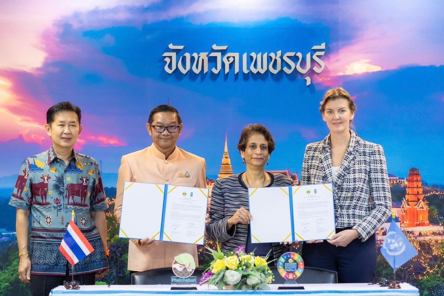 UNDP ร่วมกับ กรุงไทยลงพื้นที่เพชรบุรี หนุนให้ชุมชนอยู่ร่วมกับธรรมชาติอย่างยั่งยืน