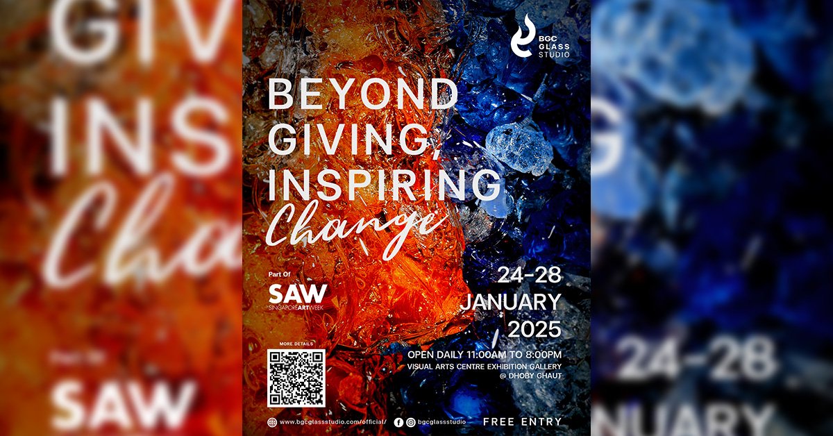 BGC Glass Studio นำเสนองานศิลปะแก้วครั้งใหญ่ใน Singapore Art Week 2025   ภายใต้ธีม “Beyond Giving, Inspiring Change”