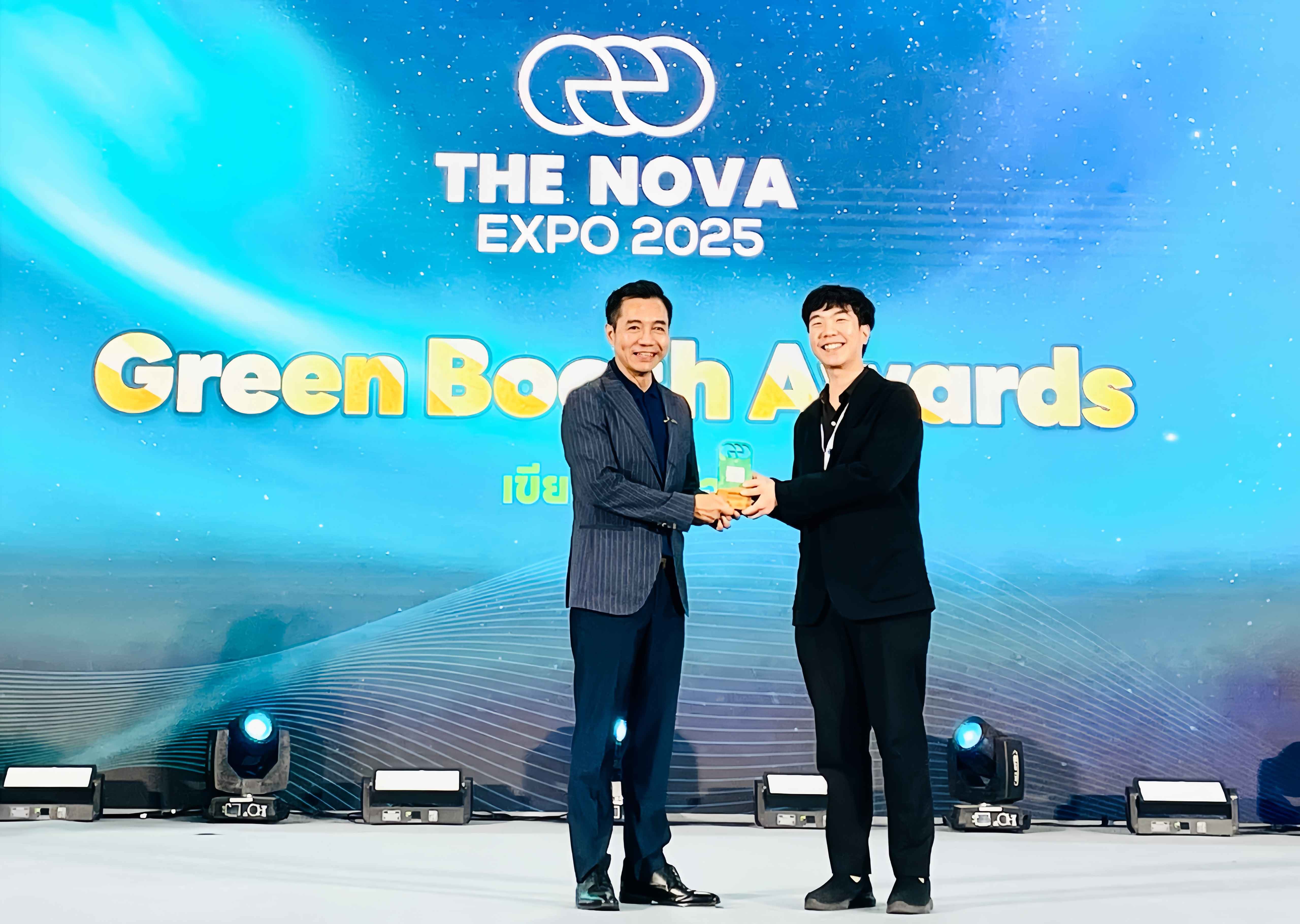 AEROFLEX คว้ารางวัล NOVA Green Booth Award ในงาน The NOVA Expo 2025