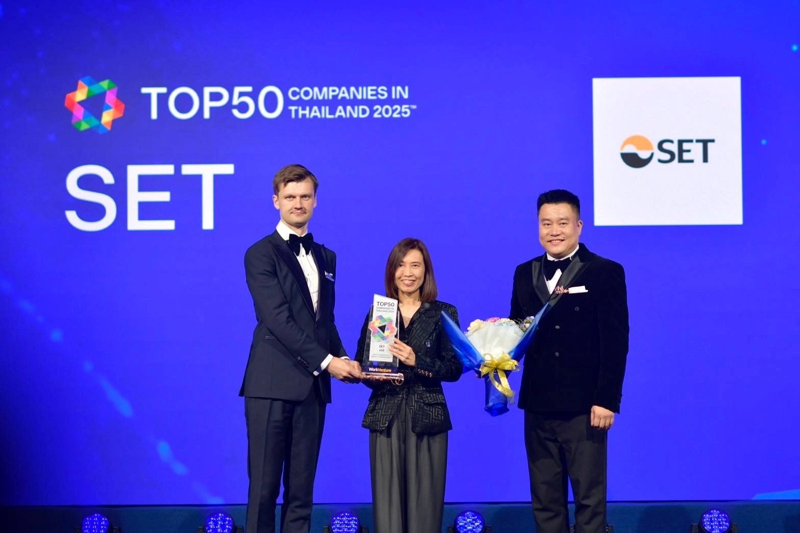 ตลาดหลักทรัพย์ฯ คว้ารางวัล Top 50 Companies in Thailand 2025 ติด 1 ใน 50 องค์กรที่คนรุ่นใหม่อยากร่วมงานด้วยมากที่สุด